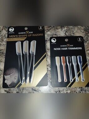 Barbers Edge Grooming Set – Men's Shape Up Razors & Nose Hair Trimmers (NWT)​